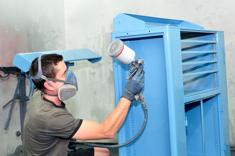 Garage Cabinet Painting